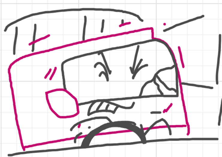 A panel from I've Been Everywhere, Man, episode nine of the Board Boards object show by Furretwalk/WalkingFurret.